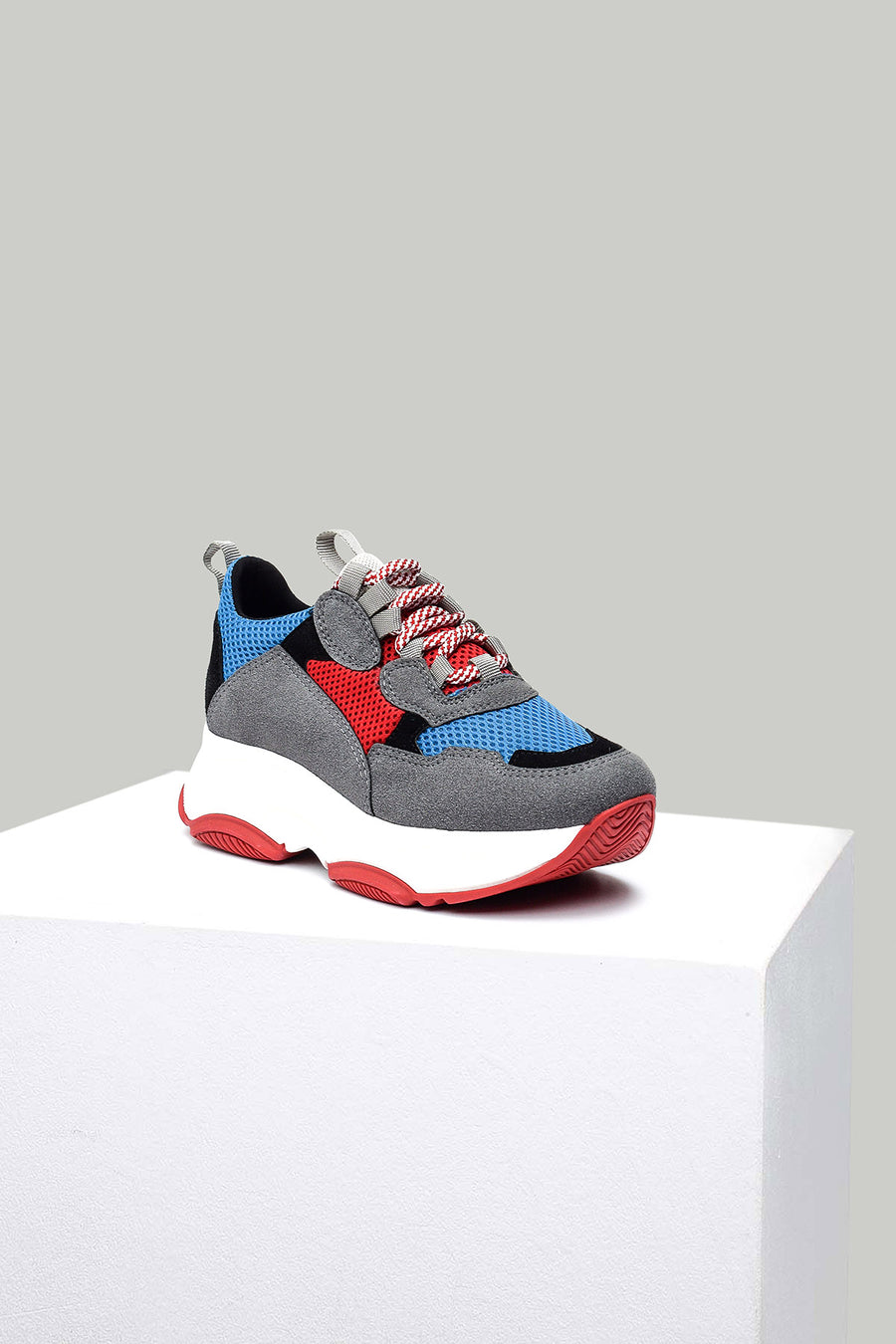 Colorful High-Sole Women's Sports Shoes 18SFD230614 | Derimod