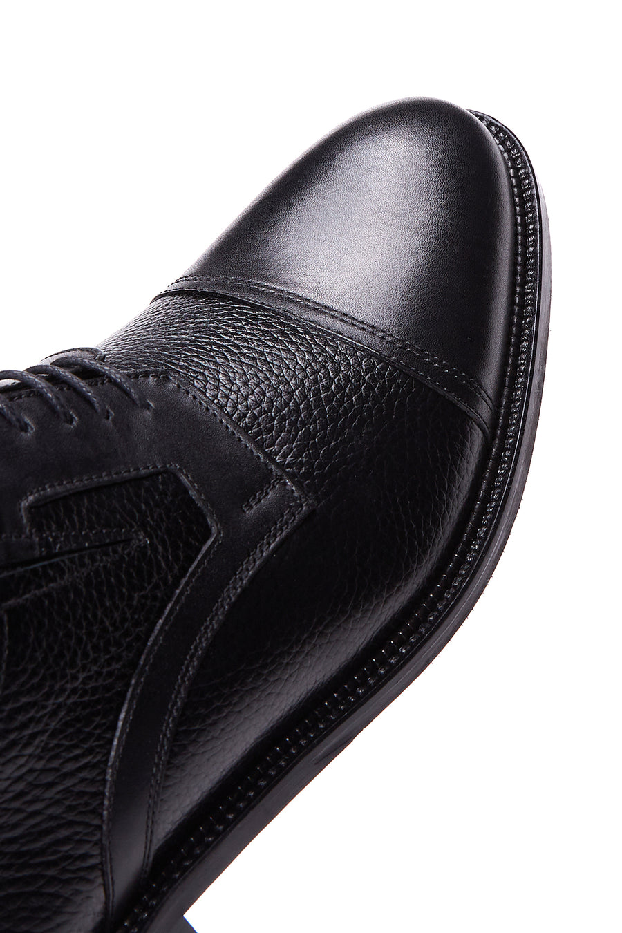 Men's Black Leather Classic Shoes