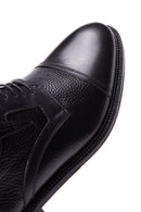 Men's Black Leather Classic Shoes | Derimod