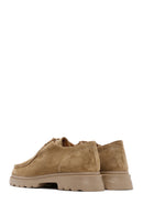 Women's Mink Suede Leather Oxford Shoes | Derimod