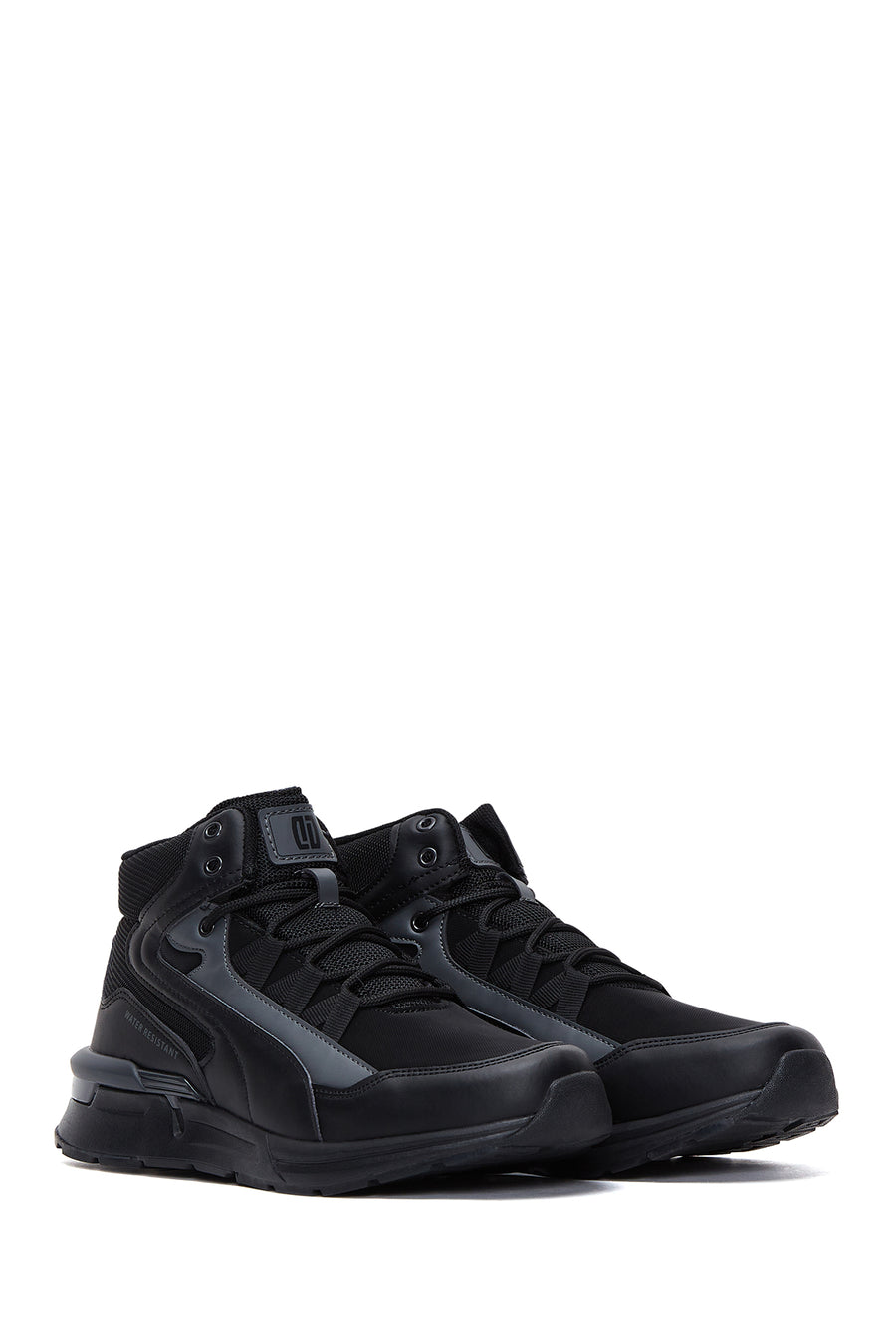 Men's Black High Top Sneaker