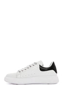 Men's White Leather Thick Soled Sneaker | Derimod