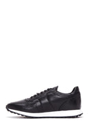 Erkek Siyah Deri Sneaker | Derimod