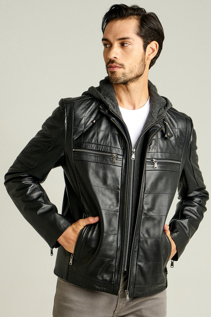 Marco Men's Leather Jacket