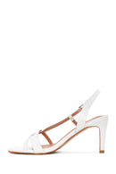 Women's White Heeled Sandals | Derimod