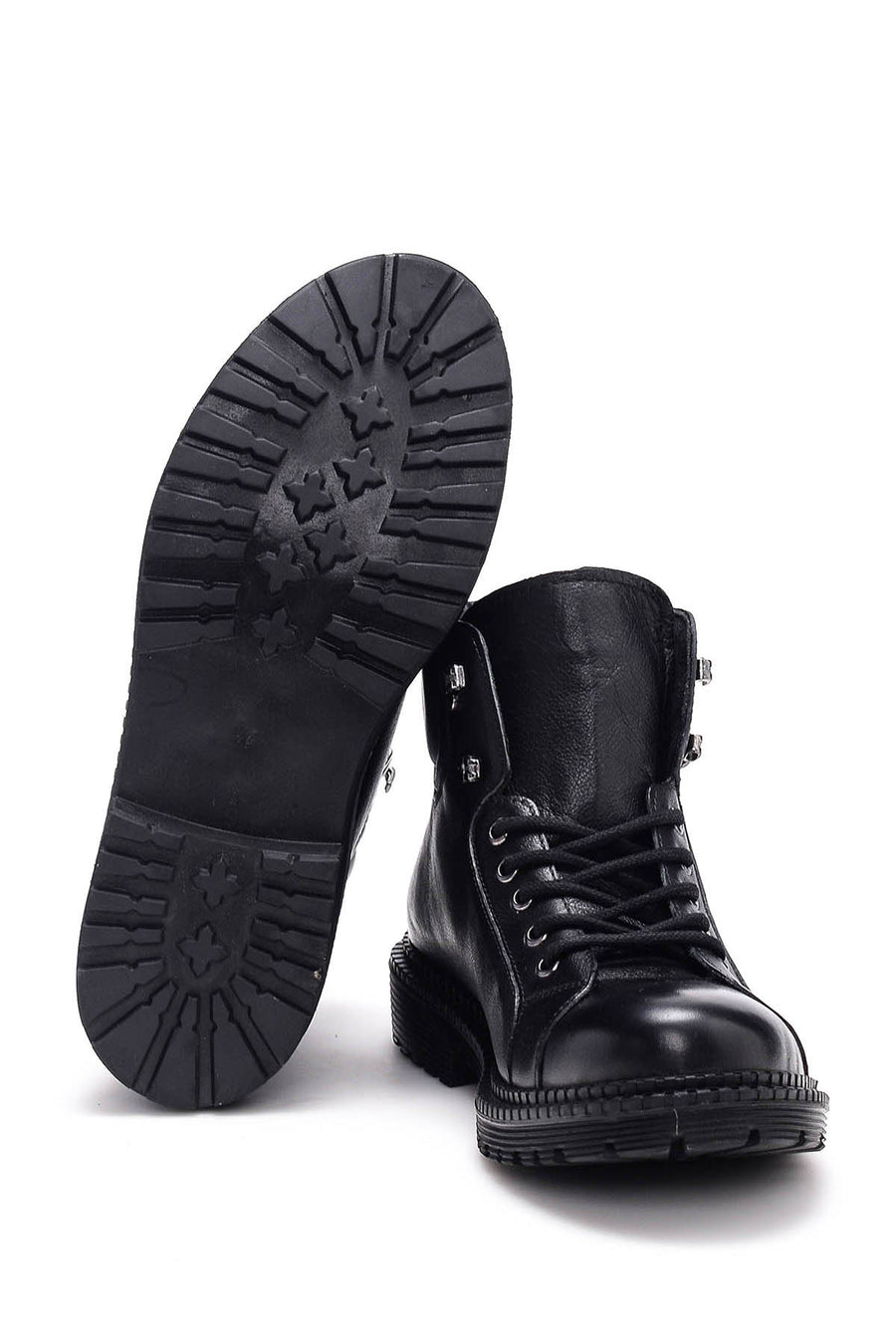 Men's Lace-up Leather Boots