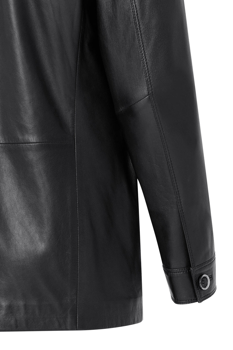 Kevin Men's Black Blazer Leather Jacket