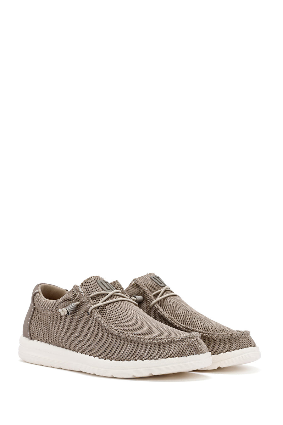 Derimod Zero Men's Beige Fabric Casual Shoes