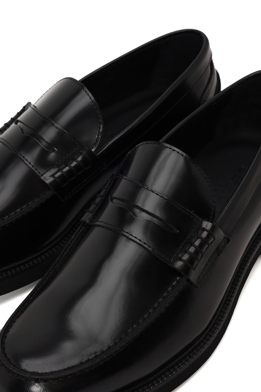 Erkek Siyah Deri Casual Loafer