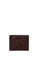 Women's Brown Printed Wallet | Derimod