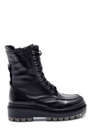 Women's Leather Lace-up Boots | Derimod