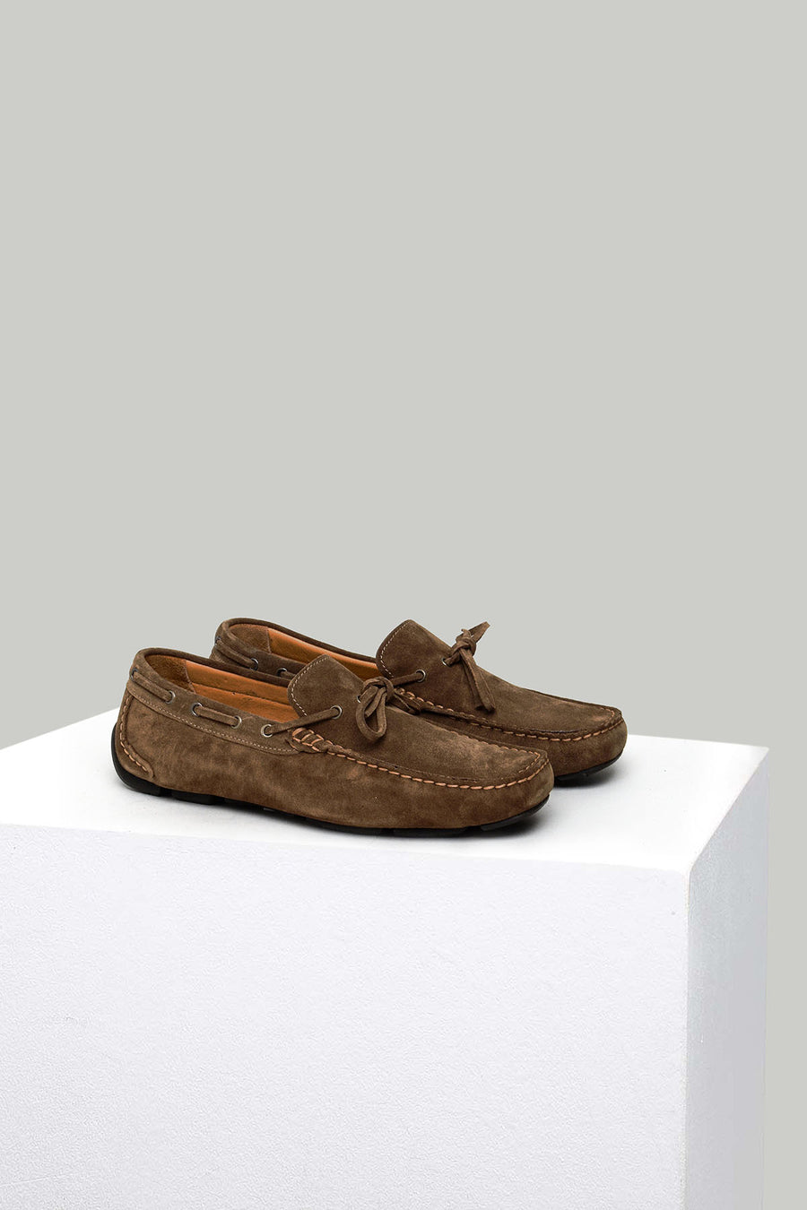 Suede Tan Men's Leather Loafer