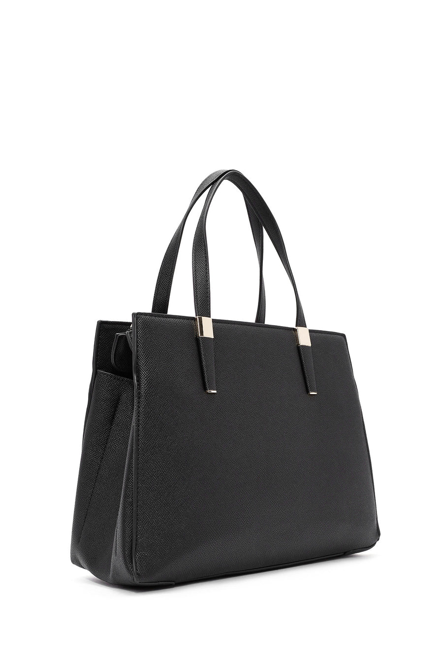 Women's Black Long Strap Classic Handbag