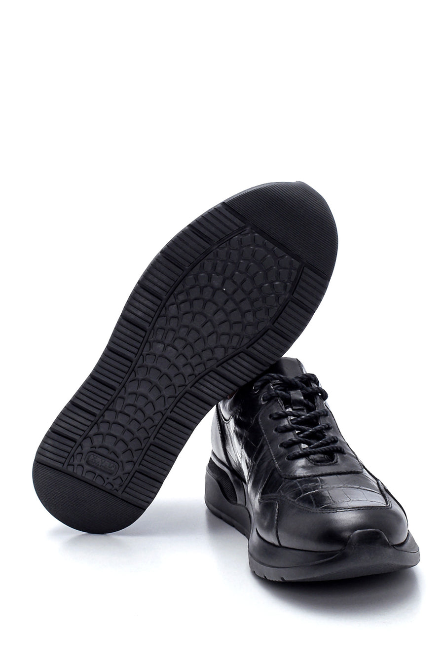 Erkek Deri Kroko Sneaker