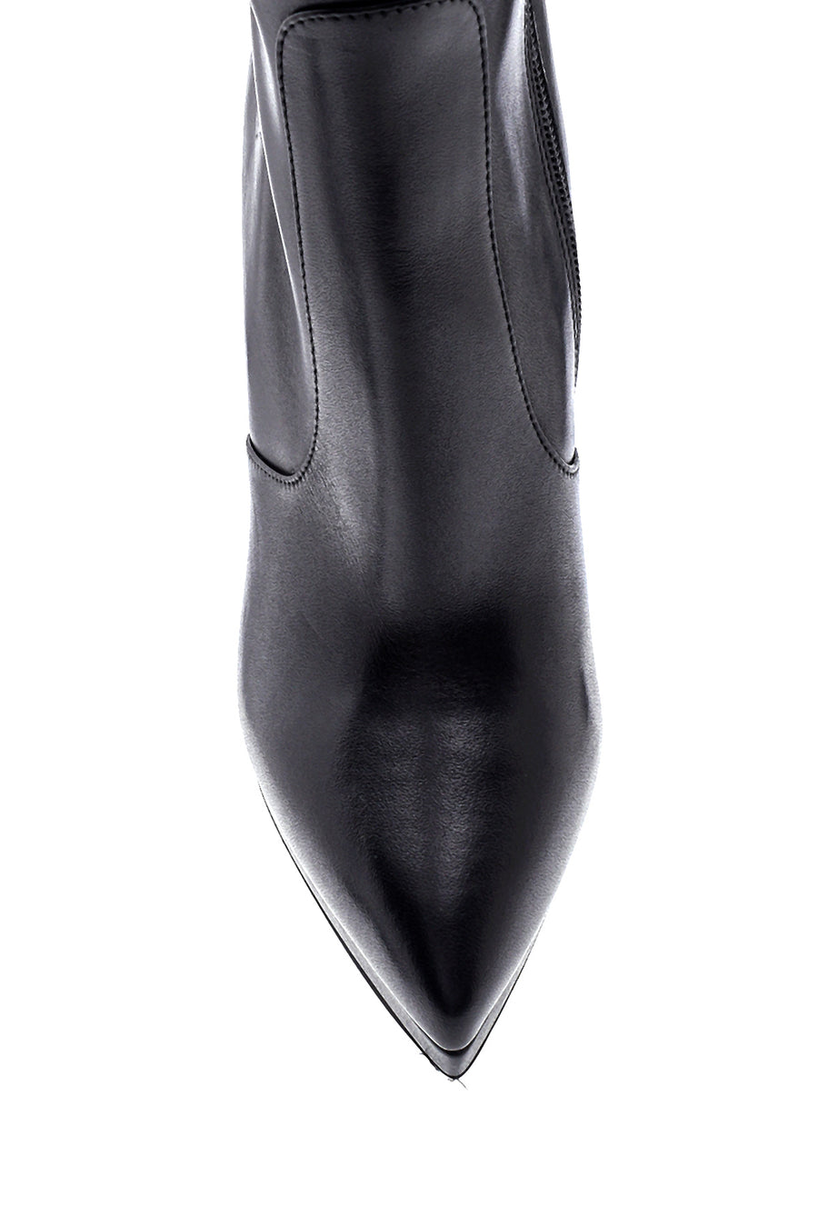Women's Leather Heeled Boots