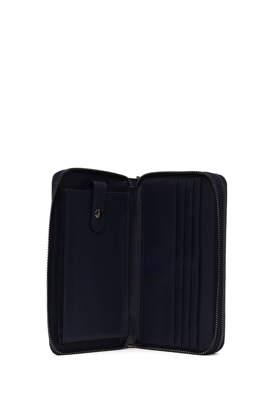 Male Navy Leather Wallet