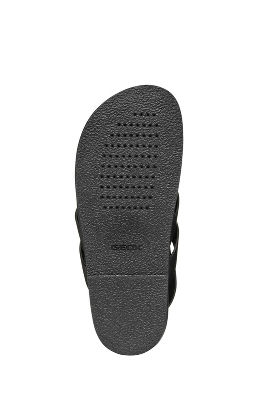 Geox Women Black D Adelash A - Smo.Lea Leather Sandals