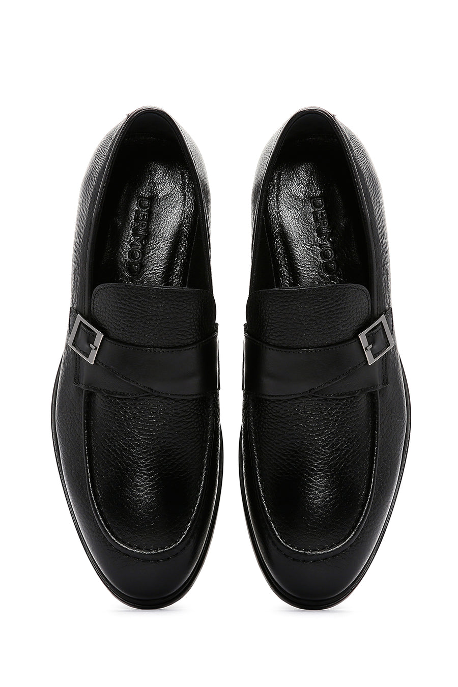Men's Black Leather Classic Loafer