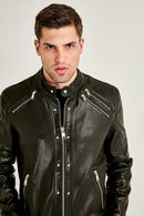 Westbrook Men's Leather Jacket | Derimod