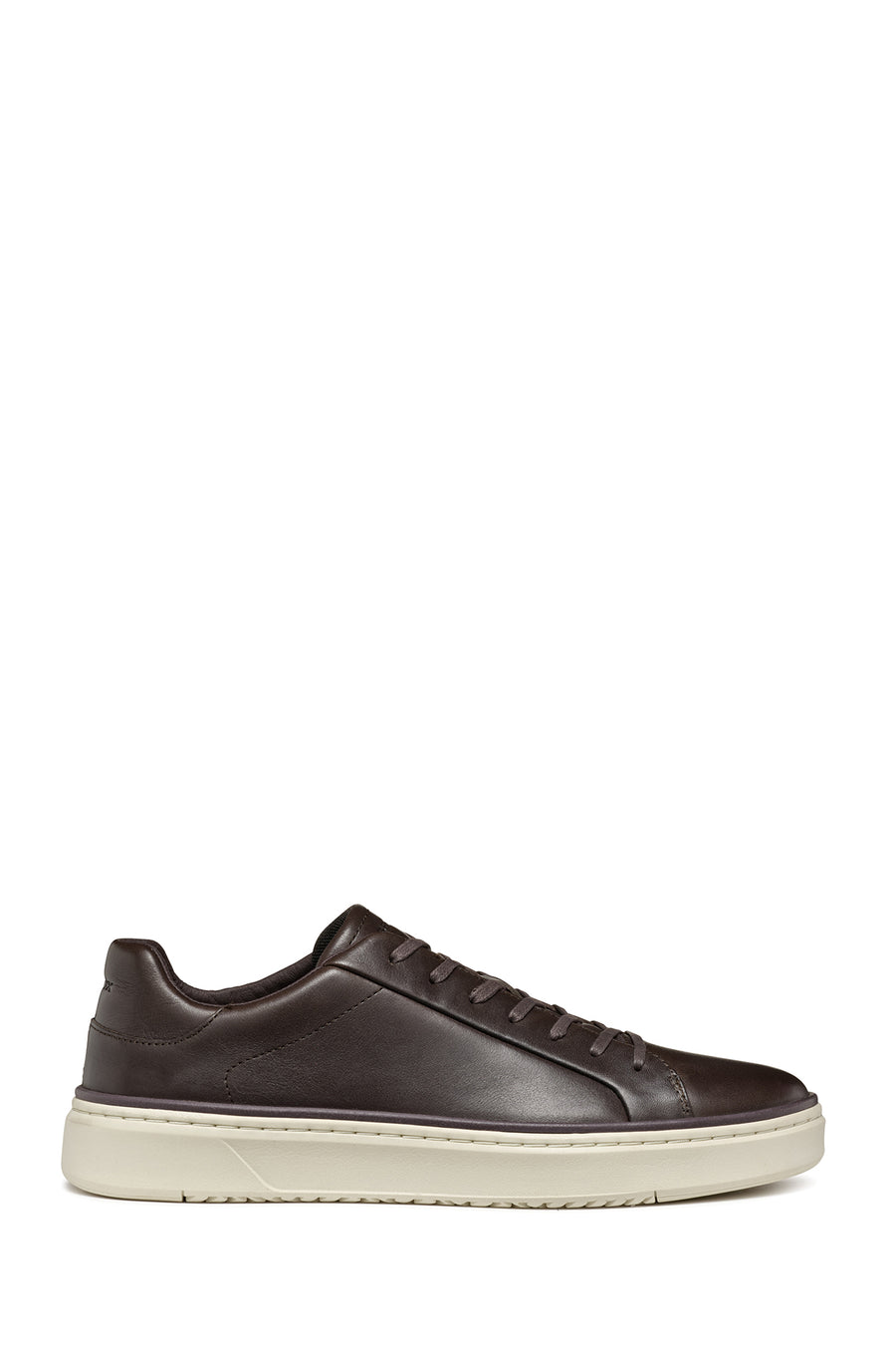 Geox Men's Brown Zackerty Lace-Up Leather Casual Shoes U46HPA000CLC6009 | Derimod