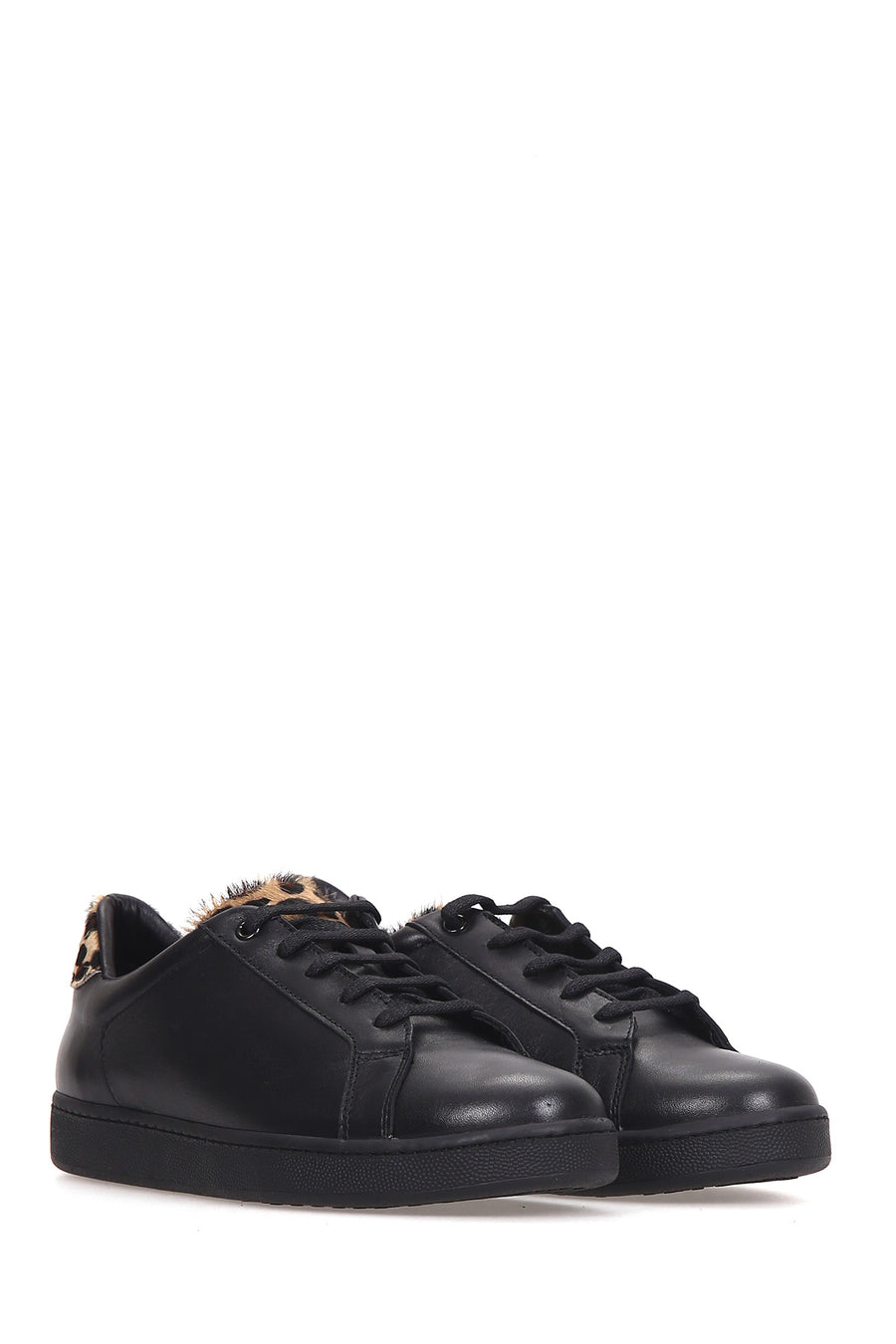 Kadın Leopar Detaylı Sneaker