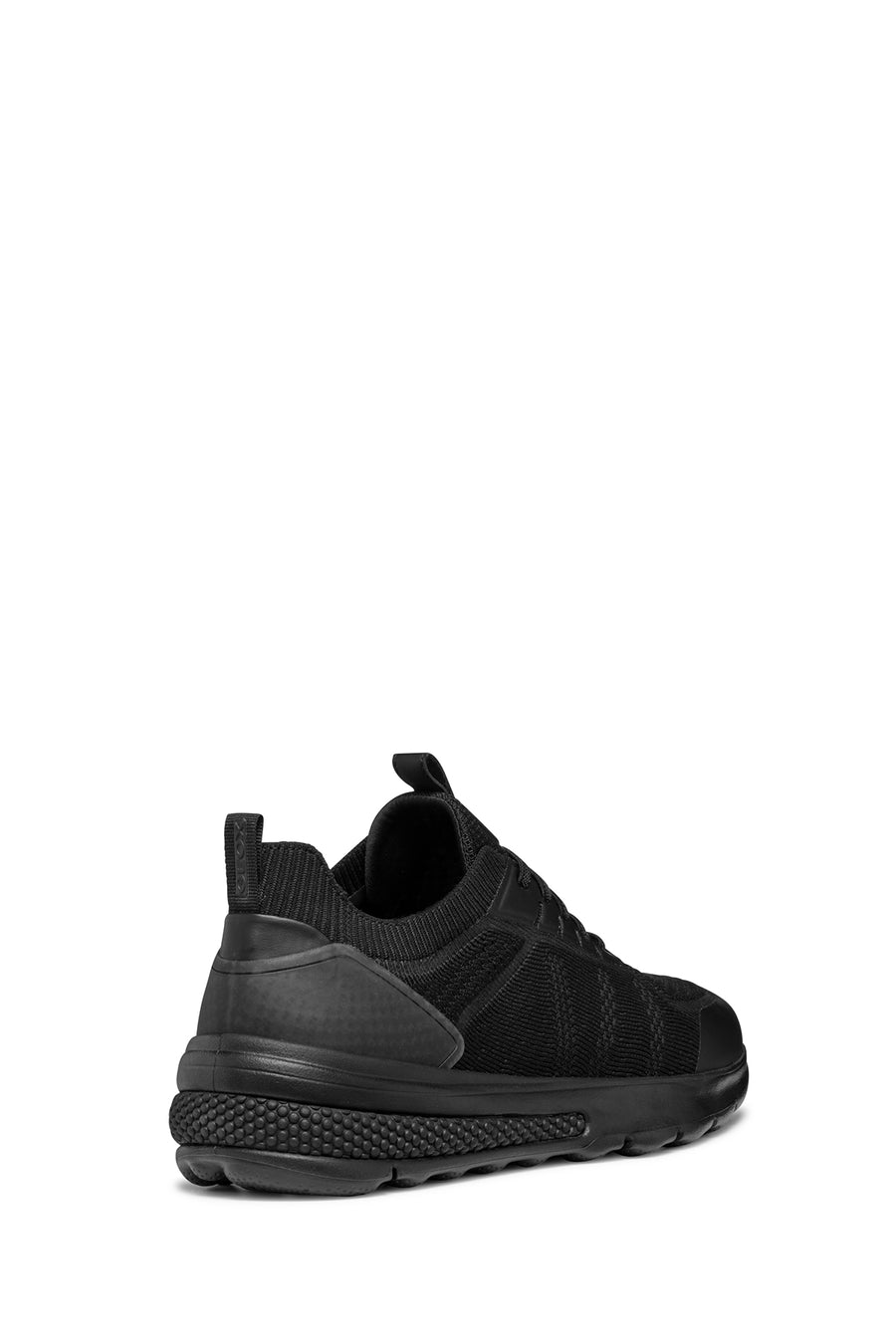 Geox Erkek Siyah Spherica Bağcıklı Deri Sneaker