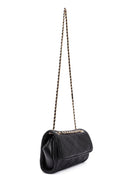 Women's Black Long Strap Printed Shoulder Bag | Derimod