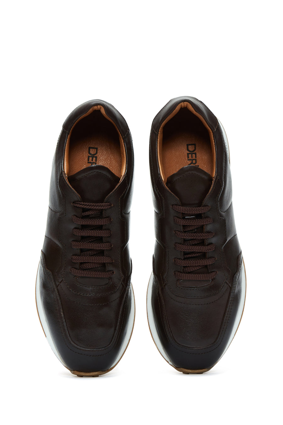 Men's Brown Leather Sneaker