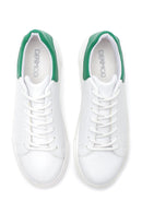 Kadın Beyaz Kalın Tabanlı Sneaker | Derimod
