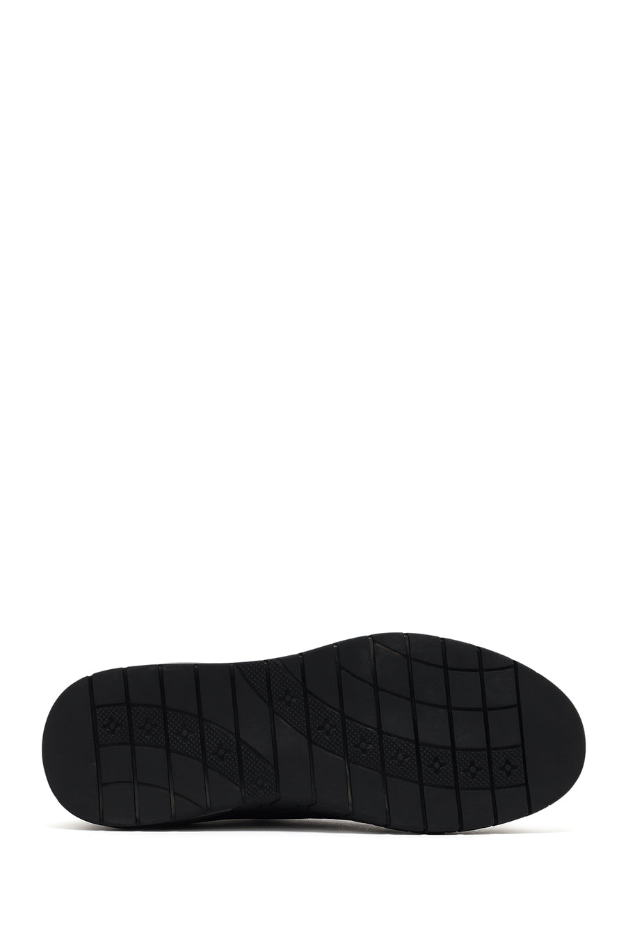 Erkek Siyah Bağcıklı Nubuk Deri Comfort Sneaker