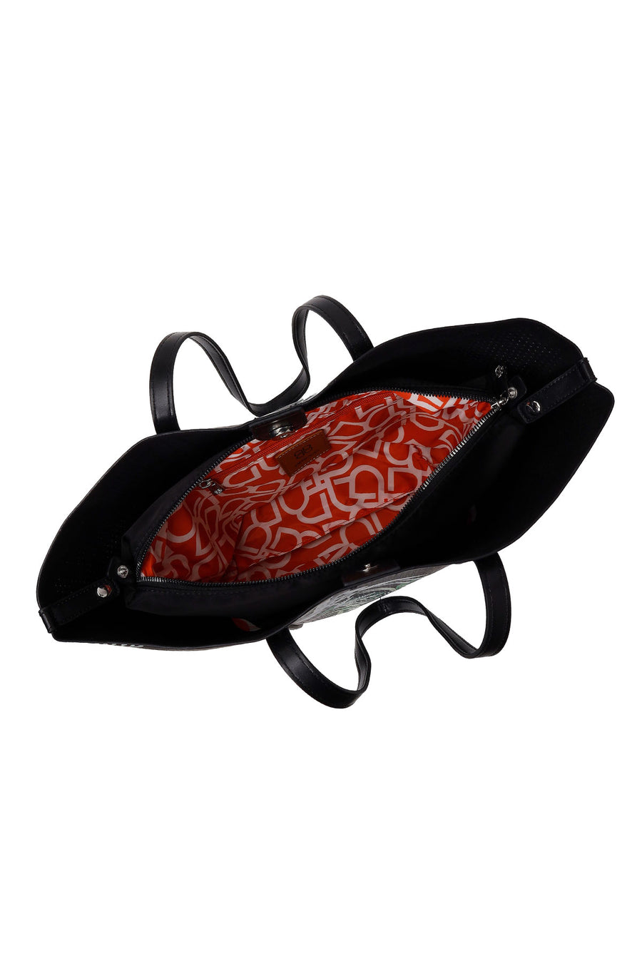 Woman Black Printed Shoulder Bag