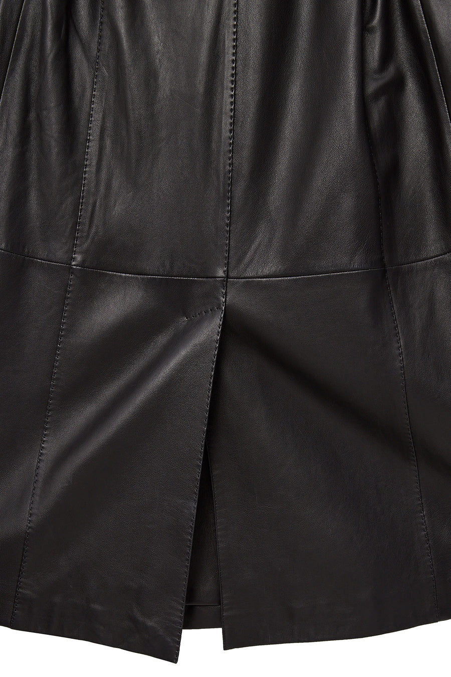 Beyonce Women's Black Leather Coat