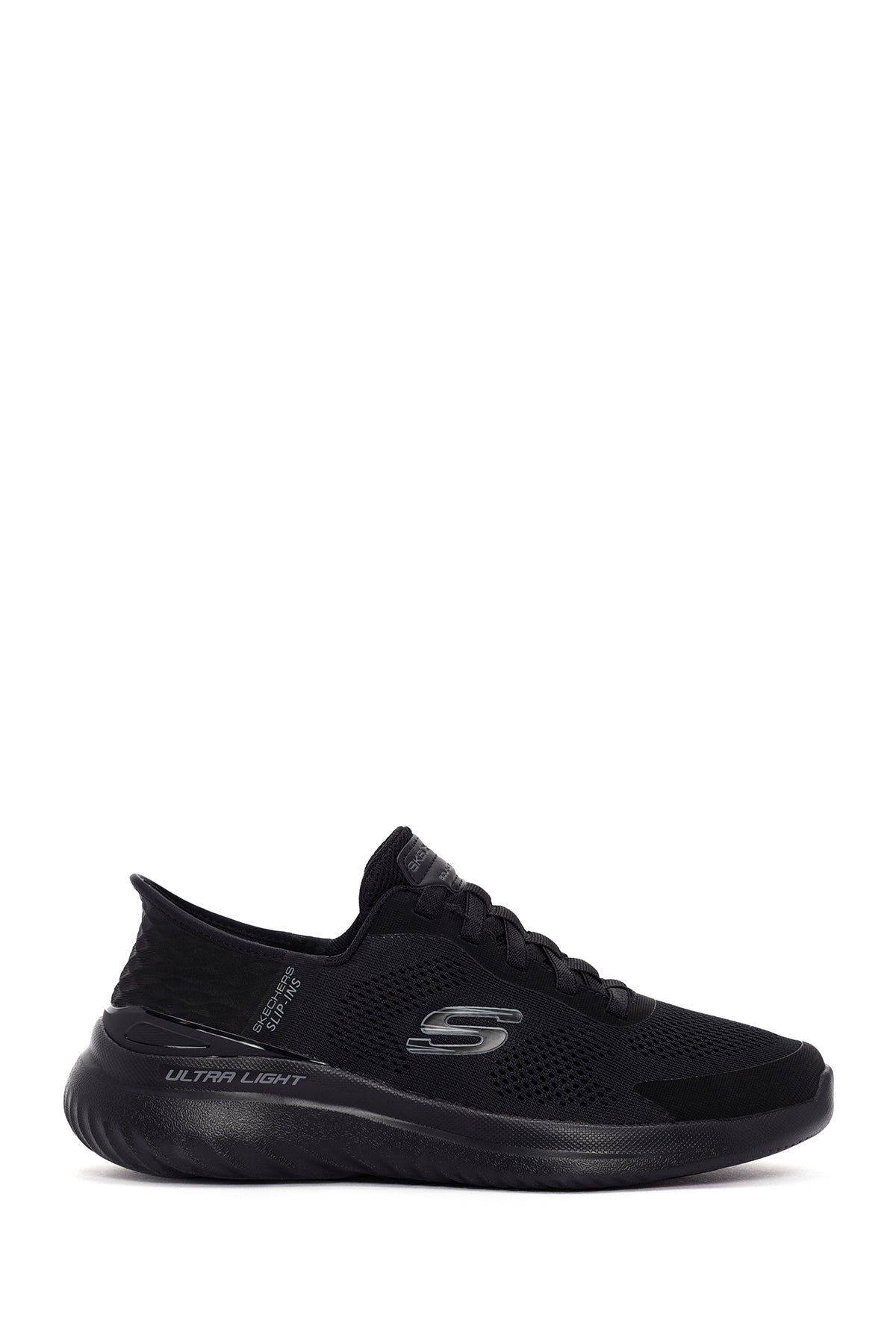 Skechers Erkek Siyah Kumaş Ayakkabı