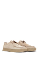 Men's Mink Leather Suede Casual Shoes | Derimod