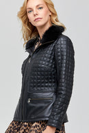 Helen Women's Leather Jacket | Derimod