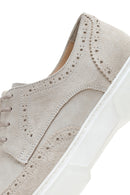 Men's Beige Suede Leather Casual Shoes | Derimod