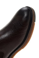 Men's Brown Leather Casual Chelsea Boots | Derimod