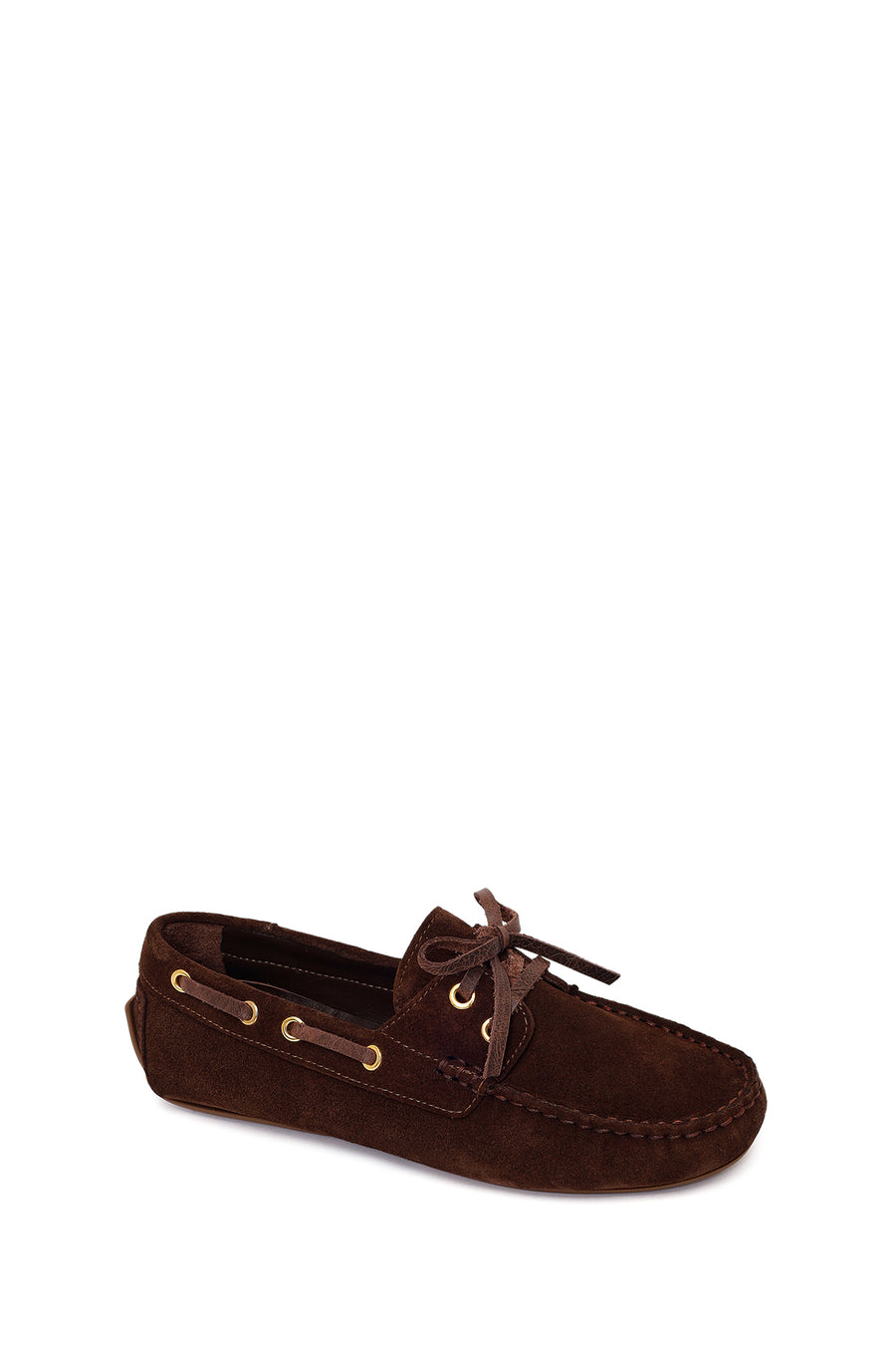 Woman Brown Suede Loafer