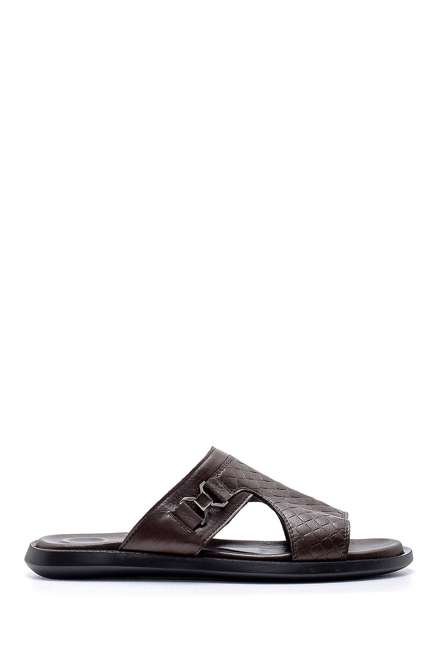 Men's Leather Slippers 20SFD328126 | Derimod
