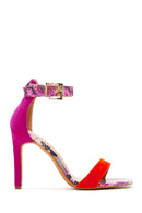 Women's Pink High Heel Sandals | Derimod