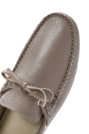 Men's Mink Leather Comfort Loafer | Derimod