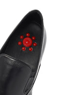 Men's Black Leather Comfort Shoes | Derimod