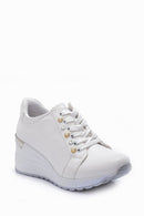 Women's High-Sole Sneaker | Derimod