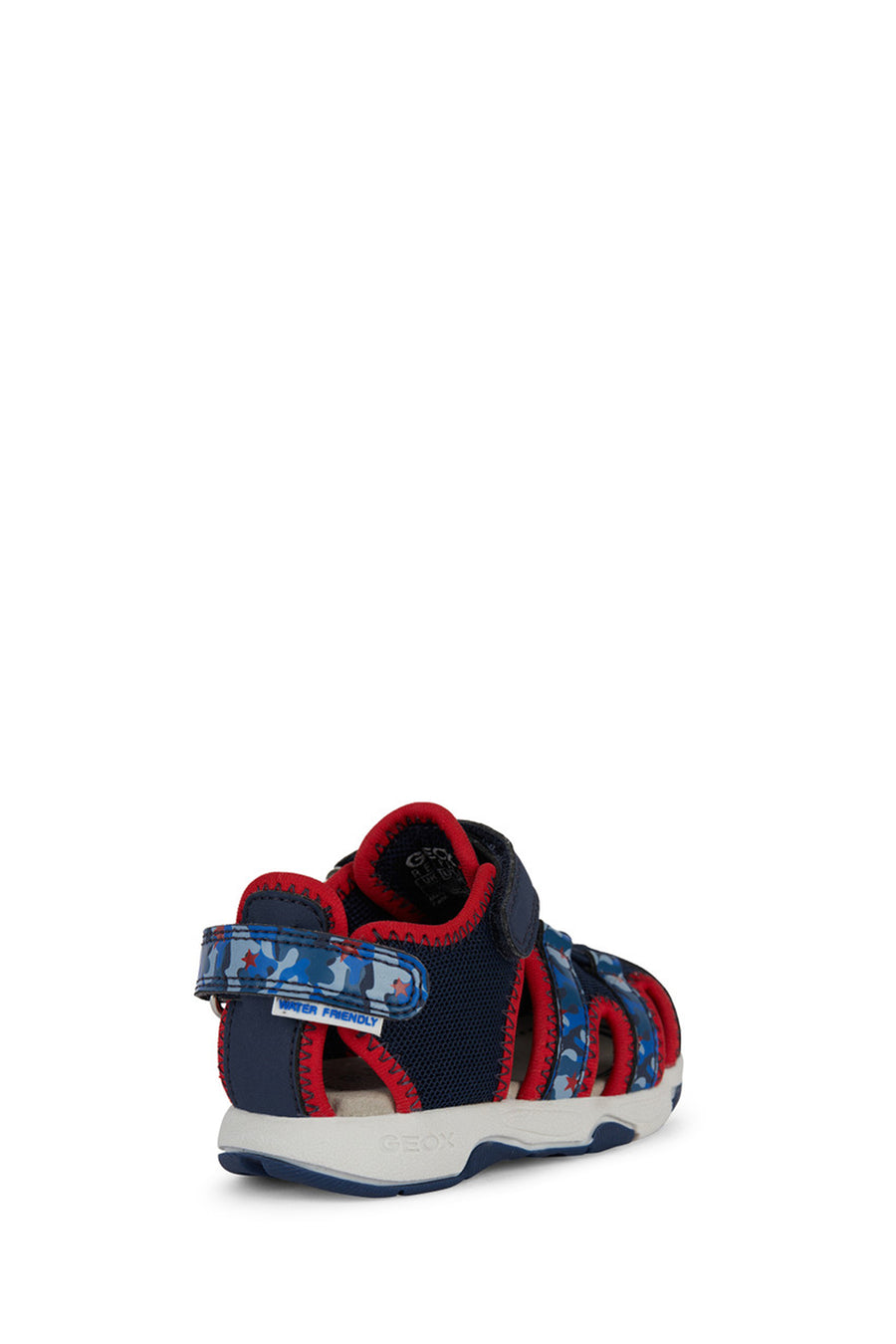 Geox Baby Boy Multicolored Multy Strap Leather Sandals