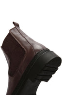 Men's Brown Leather Chelsea Boots | Derimod