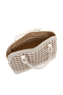 Women's Beige Long Strap Knitted Shoulder Bag | Derimod