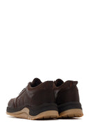 Men's Brown Thick Soled Casual Leather Shoes | Derimod