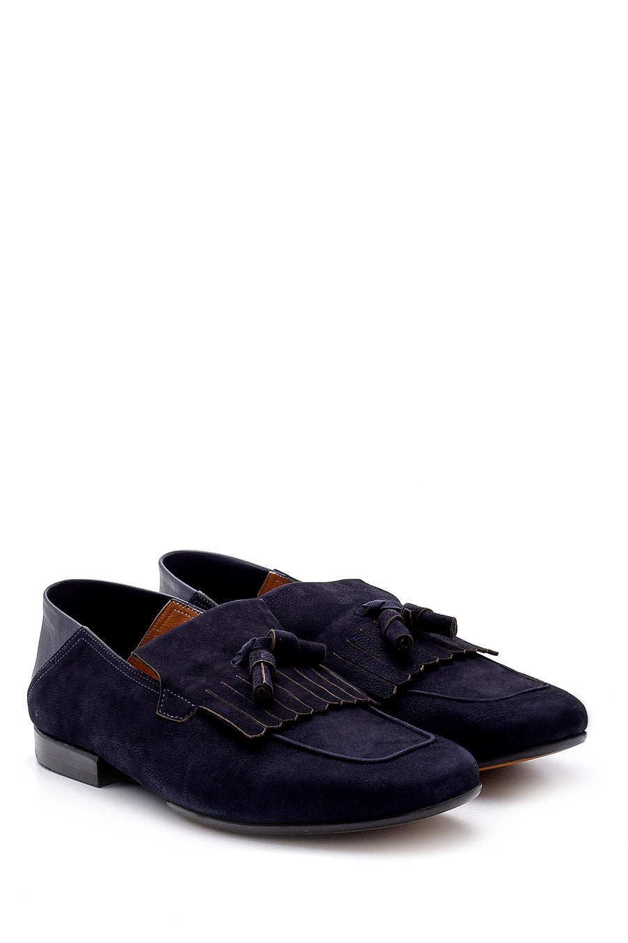 Erkek Nubuk Püskül Detaylı Loafer