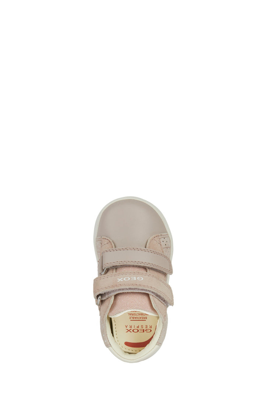 Geox Kız Bebek Bej Biglia Bantlı Süet Sneaker