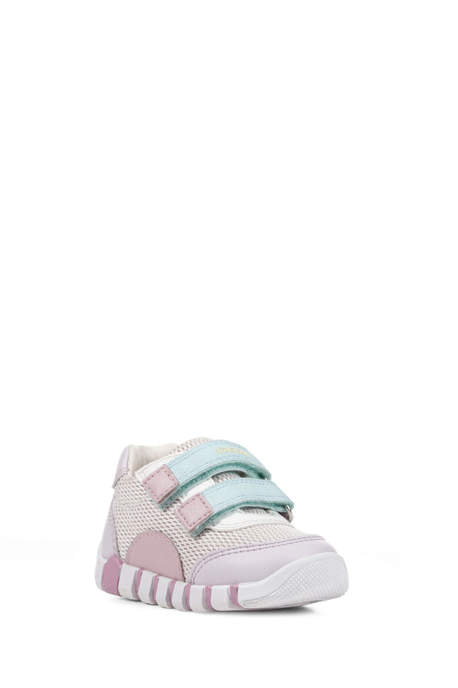 Geox Kız Bebek Pembe Lupidoo Bantlı Deri Sneaker